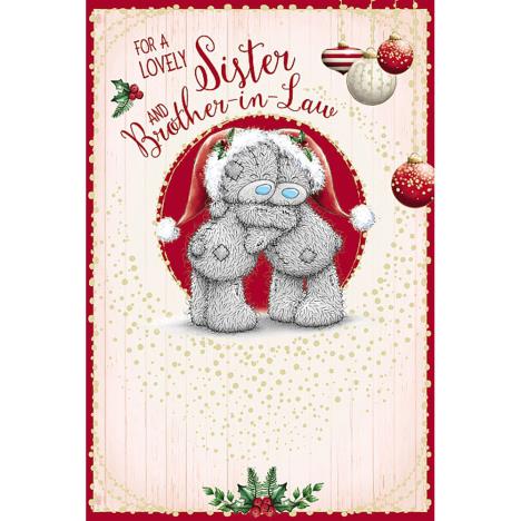 Sister & Brother In Law Me To You Bear Christmas Card £3.59